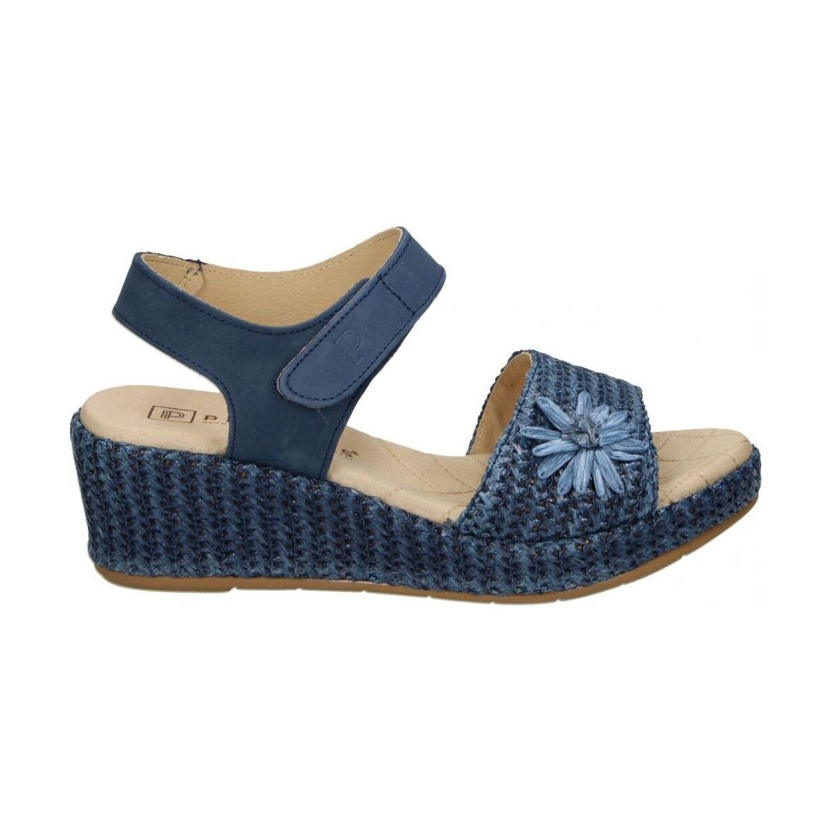 Zapatos Mujer Sandalias Pitillos 1482 Azul