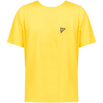 textil Hombre Camisetas manga corta Guess M0FI0ER9XF0 Amarillo