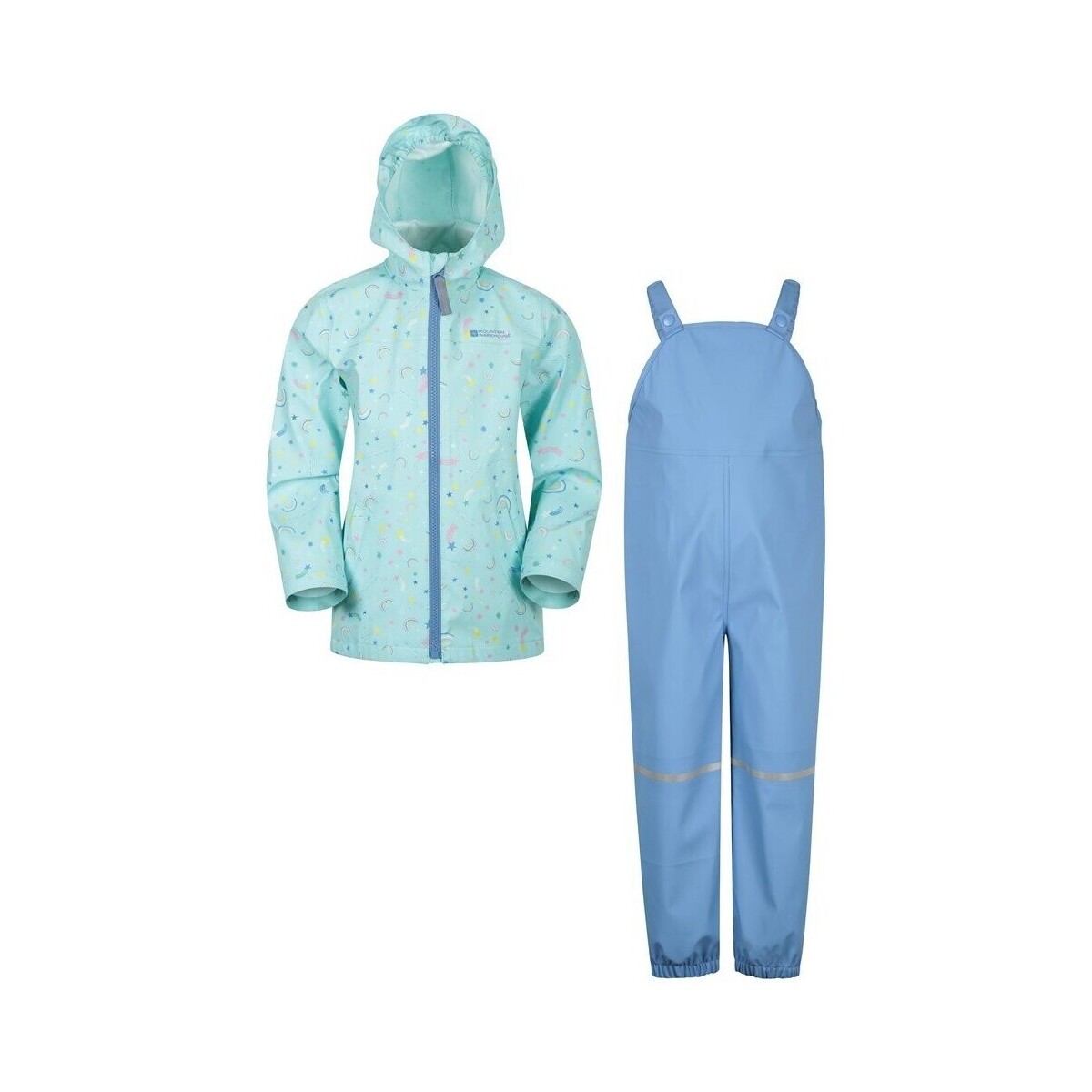 textil Niños cazadoras Mountain Warehouse Raindrop Azul