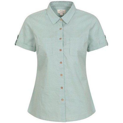 textil Mujer Camisas Mountain Warehouse Coconut Verde