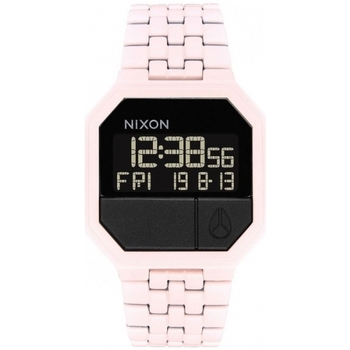 Relojes & Joyas Mujer Relojes mixtos analógico-digital Nixon Reloj digital  The Re-Run rosa - 34 mm Multicolor