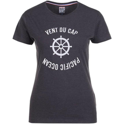 textil Mujer Camisetas manga corta Vent Du Cap T-shirt manches courtes femme ACHERYL Gris