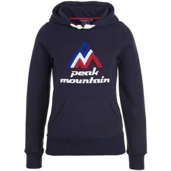 textil Mujer Sudaderas Peak Mountain Sweat à capuche femme ADRIVER Marino