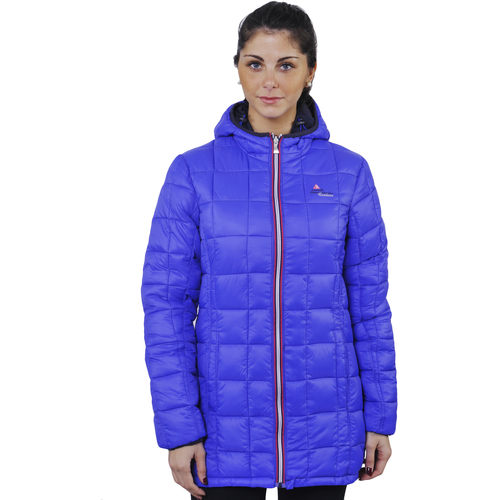 textil Mujer Plumas Peak Mountain Doudoune longue réversible de ski femme AWILL Azul