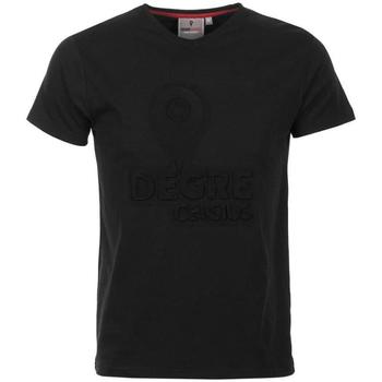 textil Hombre Camisetas manga corta Degré Celsius T-shirt manches courtes homme CABOS Negro