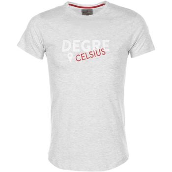 textil Hombre Camisetas manga corta Degré Celsius T-shirt manches courtes homme CALOGO Gris