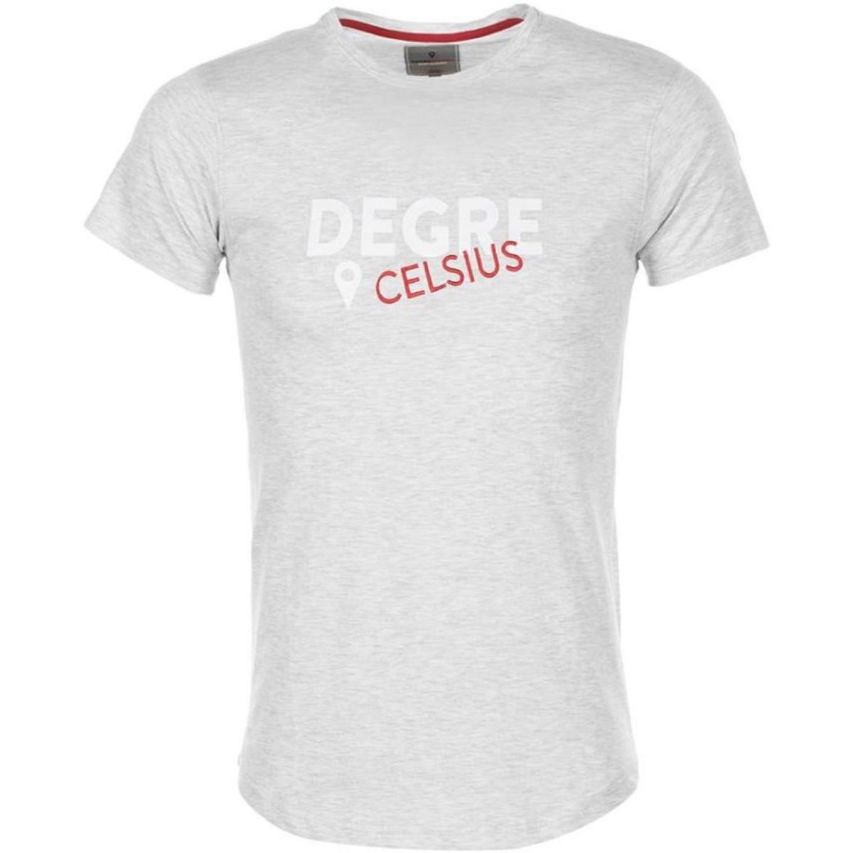 textil Hombre Camisetas manga corta Degré Celsius T-shirt manches courtes homme CALOGO Gris
