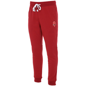 textil Hombre Pantalones de chándal Degré Celsius Jogging homme CALOK Rojo