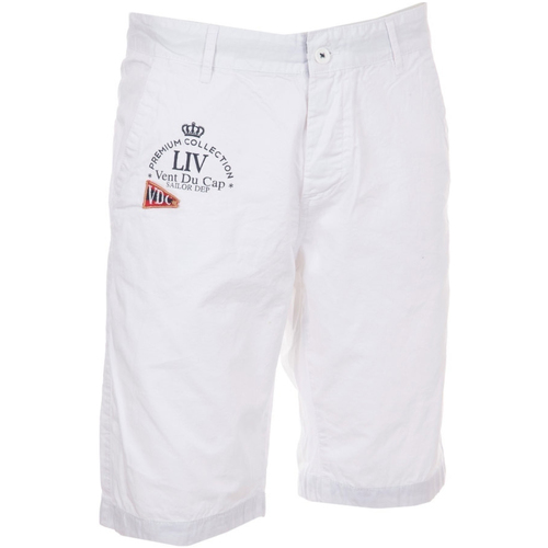 textil Hombre Shorts / Bermudas Vent Du Cap Bermuda homme CANARY Blanco
