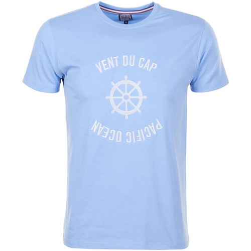 textil Hombre Camisetas manga corta Vent Du Cap T-shirt manches courtes homme CHERYL Azul