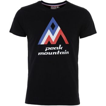 textil Hombre Camisetas manga corta Peak Mountain T-shirt manches courtes homme CIMES Negro