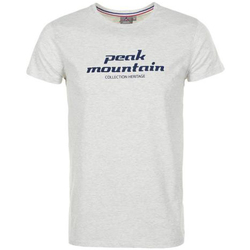 textil Hombre Camisetas manga corta Peak Mountain T-shirt manches courtes homme COSMO Gris