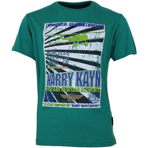 textil Niño Camisetas manga corta Harry Kayn T-shirt manches courtesgarçon ECEBANUP Verde