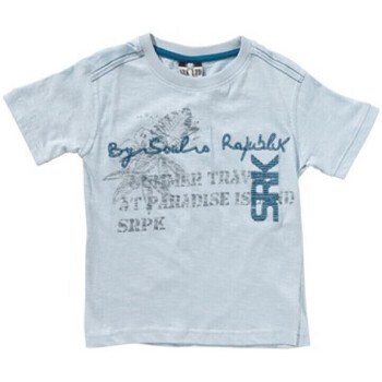 textil Niño Camisetas manga corta Srk T-shirt manches courtes garçon EROLI Azul