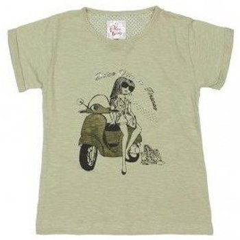 textil Niña Camisetas manga corta Miss Girly T-shirt manches courtes fille FADESPOLI Beige