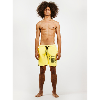 textil Hombre Pantalones cortos The Untouchables Pantal?n corto jogger de hombre en color amarillo Amarillo