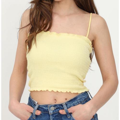 textil Mujer Camisetas sin mangas Levi's A1888-0001 Amarillo