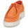 Zapatos Mujer Derbie Pellet RIVA Piel / Naranja