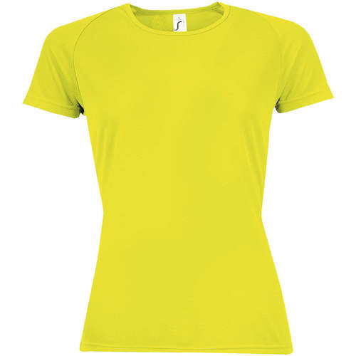 textil Mujer Camisetas manga corta Sols Camiseta mujer manga corta Amarillo