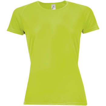 textil Mujer Camisetas manga corta Sols Camiseta mujer manga corta Verde