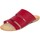 Zapatos Mujer Sandalias Lionellaeffe Eccellenza Toscana  Rojo