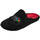 Zapatos Hombre Pantuflas Garzon LR8339.275 Negro