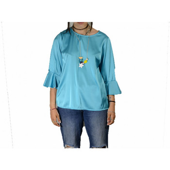 textil Mujer Tops y Camisetas Dinovo 10888 Azul