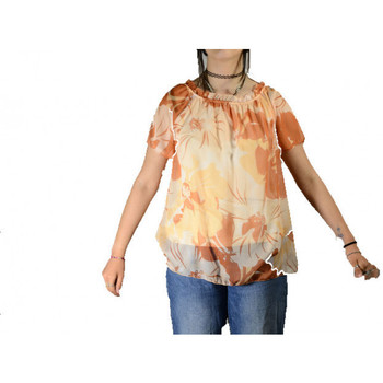 textil Mujer Tops y Camisetas Dinovo 5323 Naranja