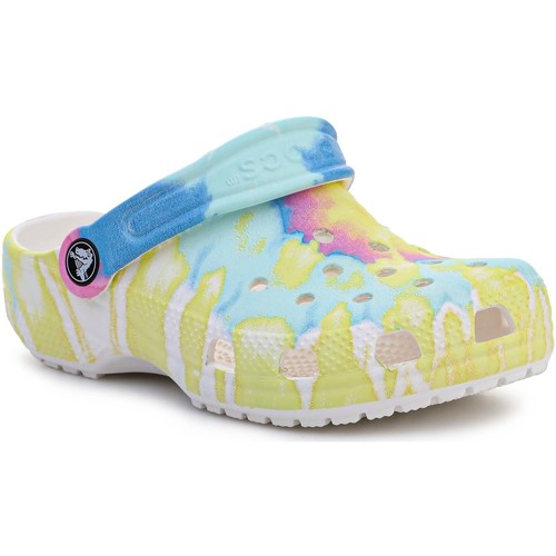 Zapatos Niños Sandalias Crocs Classic Tie Dye Graphic Kids Clog 206995-94S Multicolor