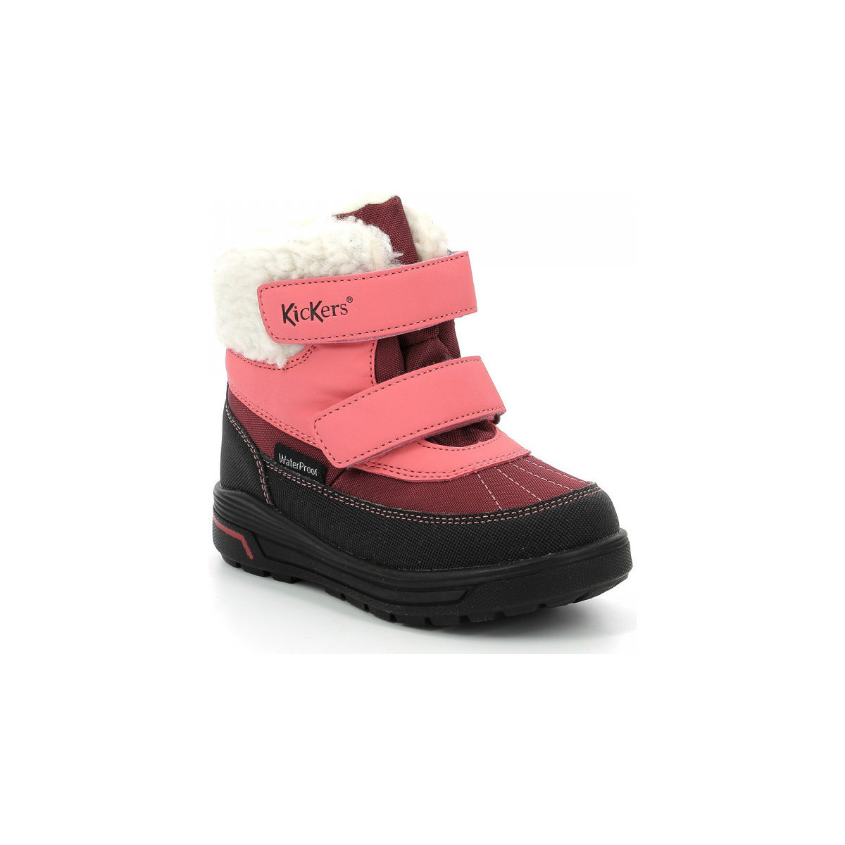 Zapatos Niños Botas de caña baja Kickers Kickbeddy Rosa