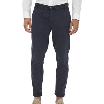 textil Hombre Pantalones chinos Paname Brothers  Azul