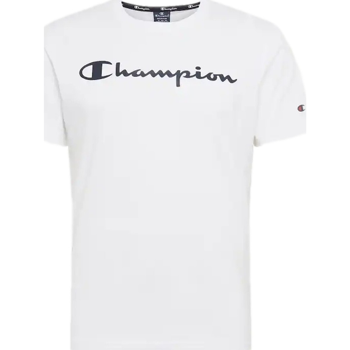 textil Hombre Camisetas manga corta Champion  Blanco