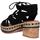 Zapatos Mujer Sandalias Chika 10 AMINA 03 Negro