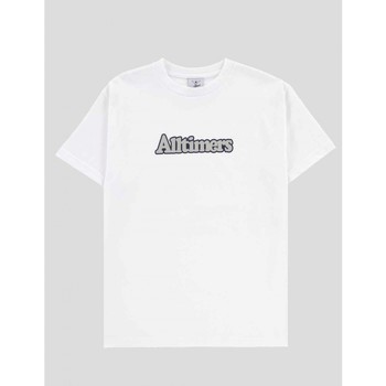 textil Hombre Camisetas manga corta Alltimers CAMISETA  BROADWAY T SHIRT WHITE Blanco