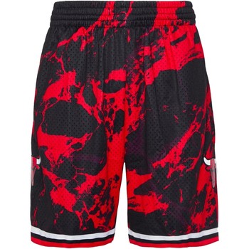 textil Hombre Shorts / Bermudas Mitchell And Ness  Rojo