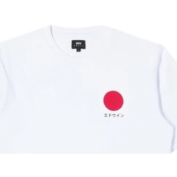textil Hombre Tops y Camisetas Edwin Japanese Sun T-Shirt - White Blanco