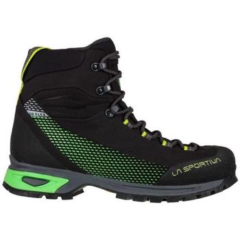 Zapatos Hombre Senderismo La Sportiva Botas Trango TRK GTX Hombre Black/Flash Green Negro