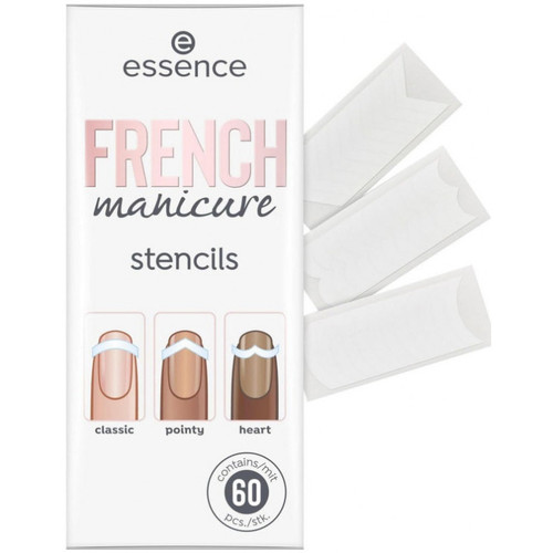 Belleza Mujer Set manicura Essence Plantillas para uñas French Manicure Otros