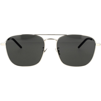 Relojes & Joyas Gafas de sol Yves Saint Laurent Occhiali da Sole Saint Laurent Classic SL 309 006 Plata