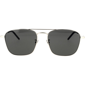 Relojes & Joyas Gafas de sol Yves Saint Laurent Occhiali da Sole Saint Laurent Classic SL 309 001 Plata