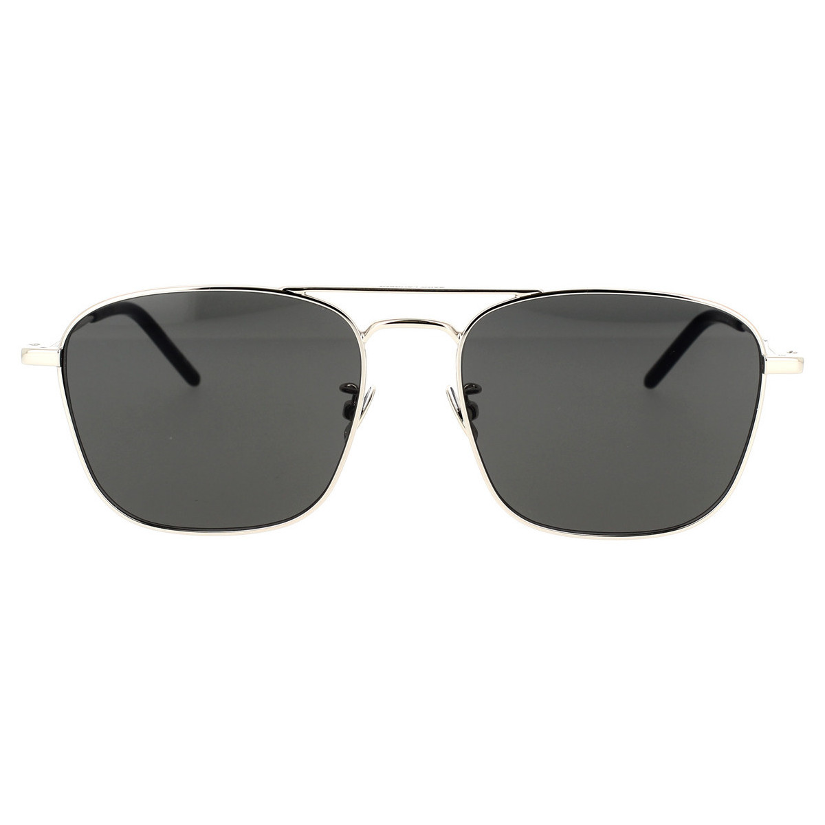 Relojes & Joyas Gafas de sol Yves Saint Laurent Occhiali da Sole Saint Laurent Classic SL 309 001 Plata