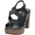 Zapatos Mujer Sandalias Studio Moda 59267 Negro