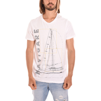 textil Hombre Tops y Camisetas Navigare NVSS223120 Blanco