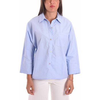 textil Mujer Camisas Café Noir JC0023 Azul