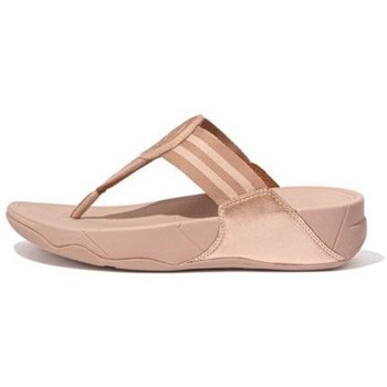 Zapatos Mujer Chanclas FitFlop WALKSTAR TOE POST SANDALS ROSE GOLD Beige