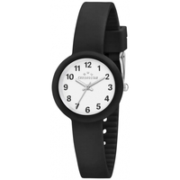 Relojes & Joyas Mujer Relojes mixtos analógico-digital Chronostar Soft 30mm 3h white dial black silicon st Multicolor
