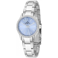 Relojes & Joyas Mujer Relojes mixtos analógico-digital Chronostar Luxury 3h 31mm l.blue dial br ss w/cryst Multicolor