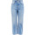 textil Mujer Vaqueros rectos Pieces Vaqueros de talle alto rectos Azul