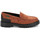 Zapatos Mujer Mocasín Kickers Deck Loafer Naranja