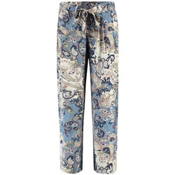 textil Mujer Pantalones Hailys 3/4 Pantalones de verano de mujer Cira Modro-Bela